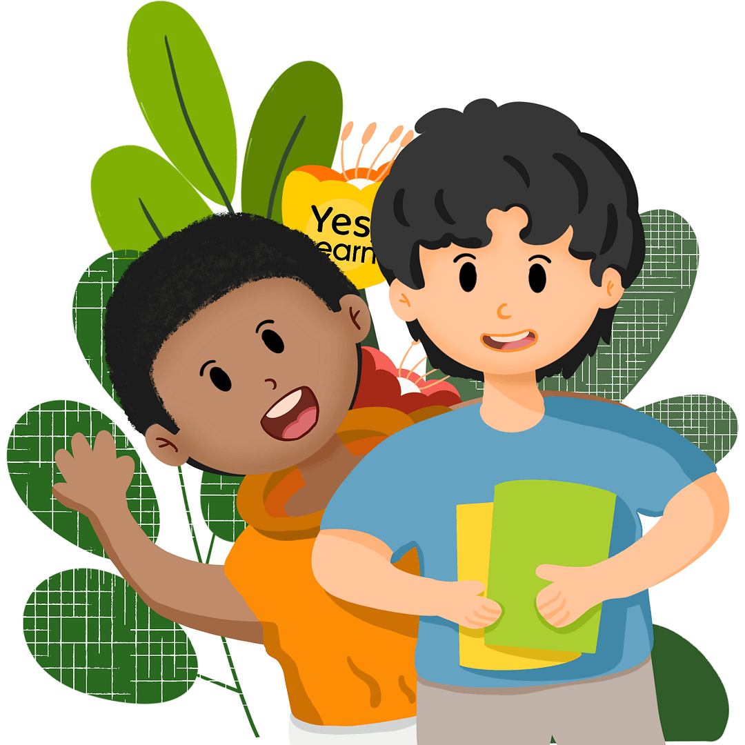 Teenage Students Ready to Learn - Online English Lessons - Yes, Learn